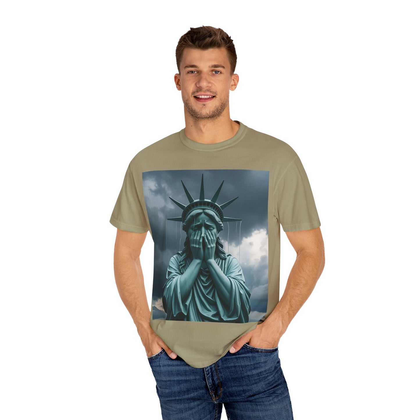 Statue of Liberty T-Shirt | Unisex Tee for Advocates, Freedom Lovers, Protest Gear, Gift for Patriots, National Observations