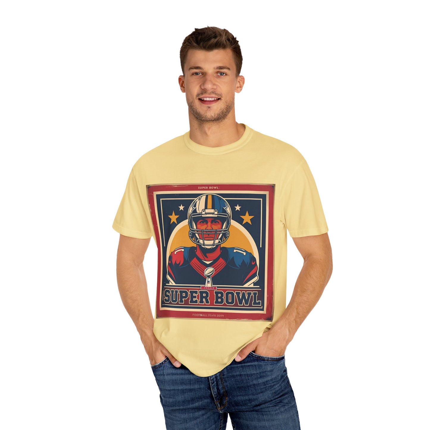 Super Bowl T-Shirt, Unisex Sports Tee, Game Day Apparel, Football Fan Gear, Gift for Him/Her