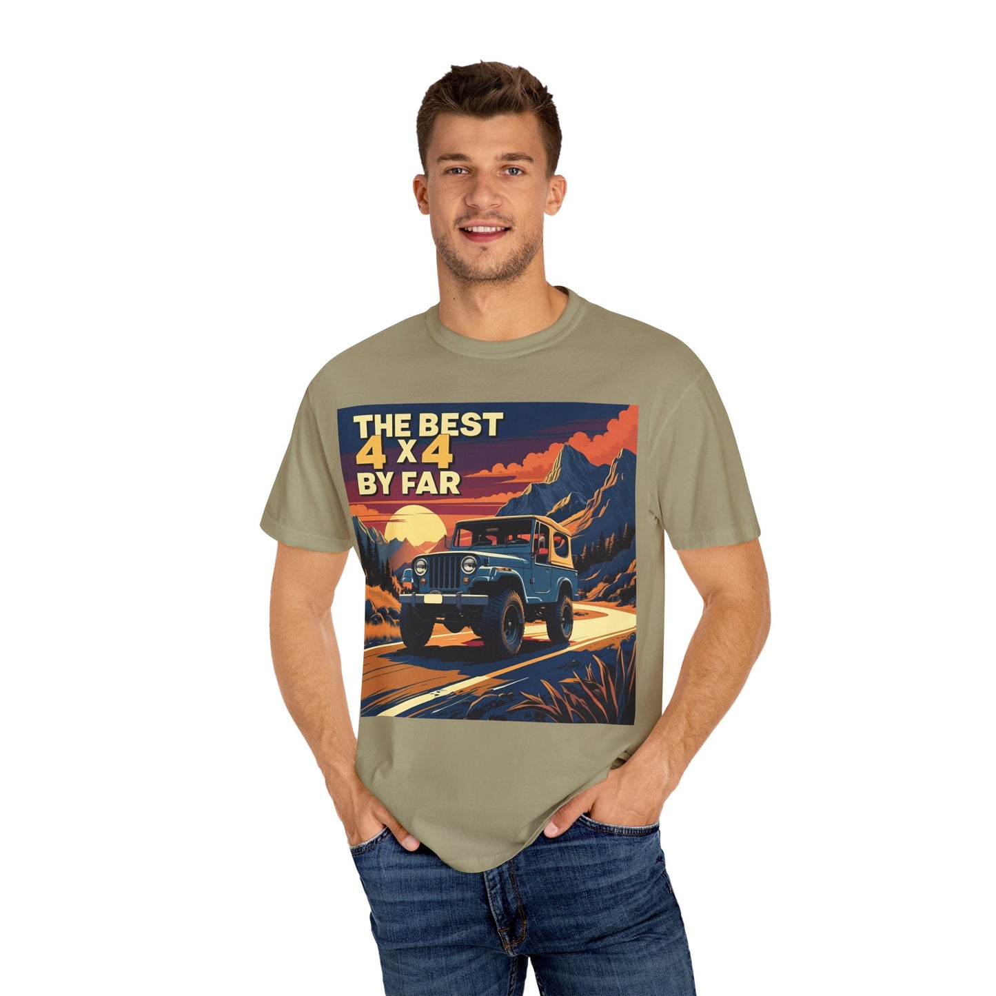 Classic 4x4 Adventure T-Shirt - Perfect for Outdoor Lovers, Travel Enthusiasts, Gift for Jeep Owners, Summer Apparel, Retro Style