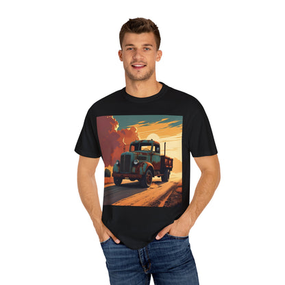 Classic Truck Unisex T-Shirt, Retro Car Tee, Casual Graphic Top, Road Trip Apparel, Gift for Adventurers