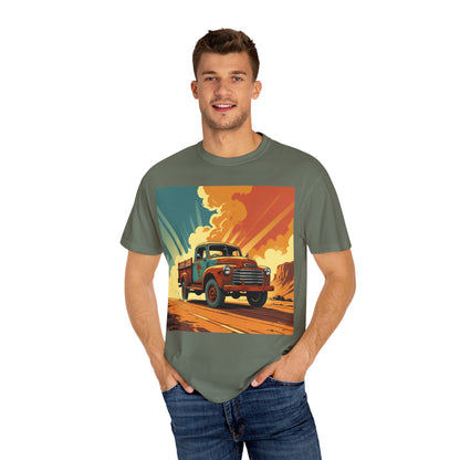 Classic Truck Unisex T-Shirt, Retro Car Tee, Casual Graphic Top, Road Trip Apparel, Gift for Adventurers
