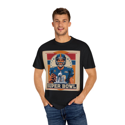 Super Bowl Graphic T-Shirt, Custom Sports Tee, Unisex Fan Apparel, Game Day Shirt, Athletic Gift, Football Lover's Style