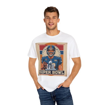 Super Bowl Graphic T-Shirt, Custom Sports Tee, Unisex Fan Apparel, Game Day Shirt, Athletic Gift, Football Lover's Style