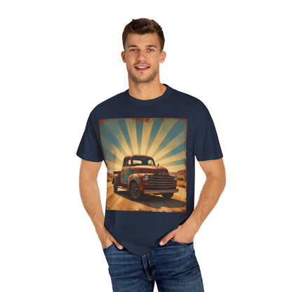 Classic Truck Unisex T-Shirt, Retro Car Tee, Casual Graphic Top, Road Trip Apparel, Gift for Adventurers