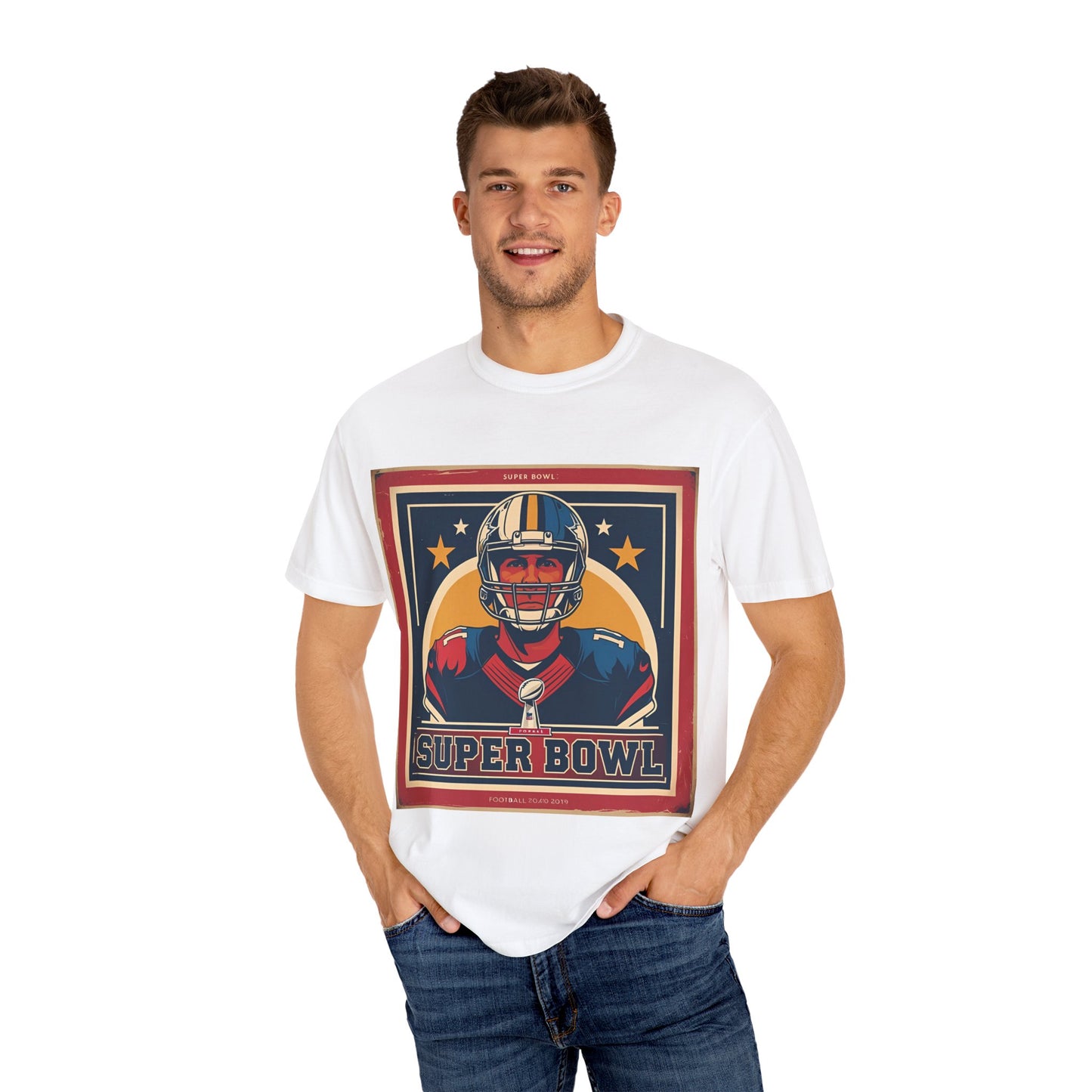 Super Bowl T-Shirt, Unisex Sports Tee, Game Day Apparel, Football Fan Gear, Gift for Him/Her