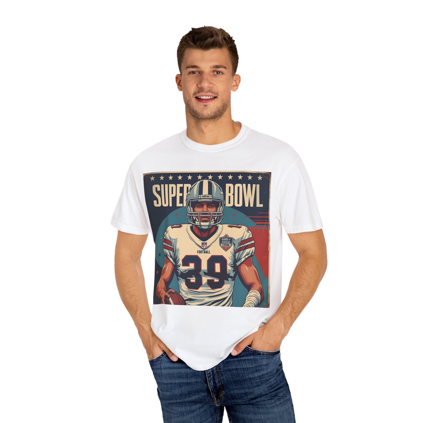 Super Bowl Graphic Unisex T-Shirt, Football Fan Tee, Game Day Apparel, Sports Gift, Casual Wear