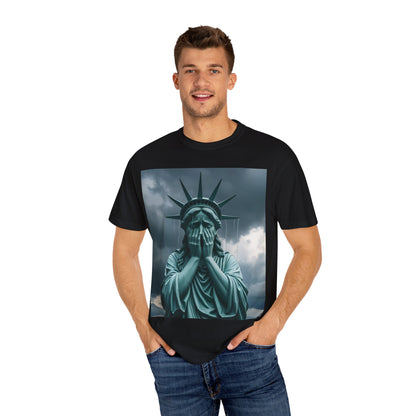 Statue of Liberty T-Shirt | Unisex Tee for Advocates, Freedom Lovers, Protest Gear, Gift for Patriots, National Observations