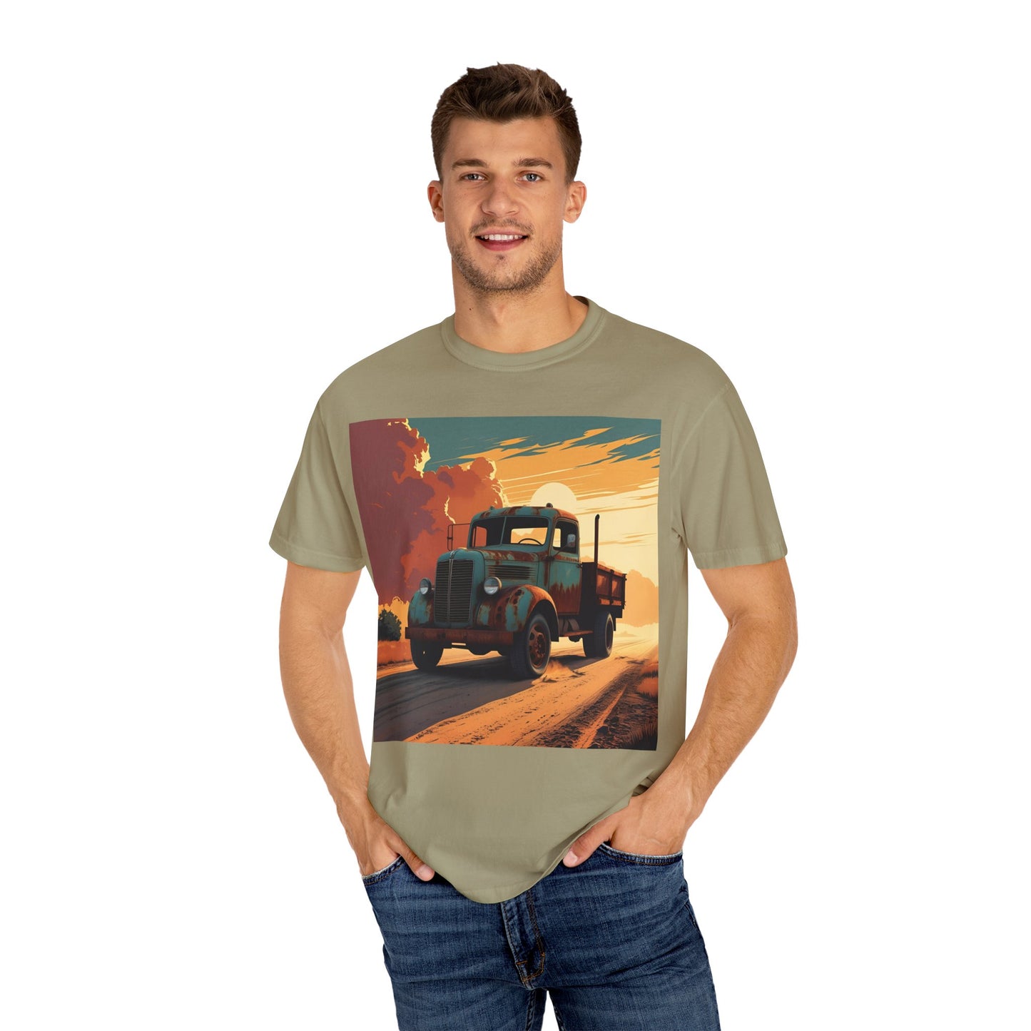 Classic Truck Unisex T-Shirt, Retro Car Tee, Casual Graphic Top, Road Trip Apparel, Gift for Adventurers