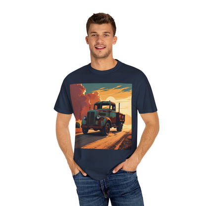 Classic Truck Unisex T-Shirt, Retro Car Tee, Casual Graphic Top, Road Trip Apparel, Gift for Adventurers