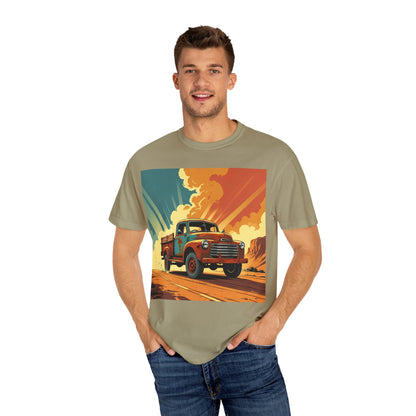 Classic Truck Unisex T-Shirt, Retro Car Tee, Casual Graphic Top, Road Trip Apparel, Gift for Adventurers