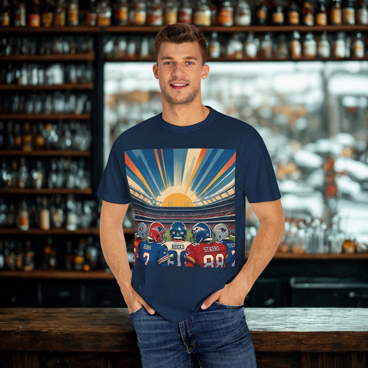 Vintage Sports Team T-Shirt - Game Day Tee, Unisex Graphic Shirt, Football Lovers Gift, Casual Wear for Fans, Unique Sports Merchandise