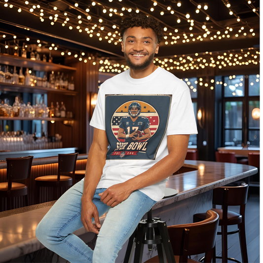 Super Bowl Vintage Unisex T-shirt | Football Fan Gift, Game Day Apparel, Sports Tee, Casual Wear, Team Spirit