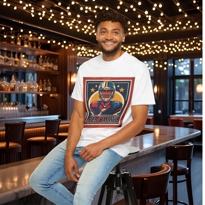 Super Bowl T-Shirt, Unisex Sports Tee, Game Day Apparel, Football Fan Gear, Gift for Him/Her